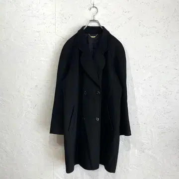 일본제 캐시미어 100% 울 코트 래글런 코트 블랙