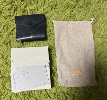 Hender scheme 플랩 월렛 네이비