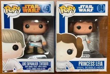 Funko pop 스타 워즈 루크 스카이워커 & 프린세스 레이아