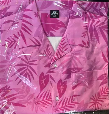 주토피아 알로하 셔츠 핑크