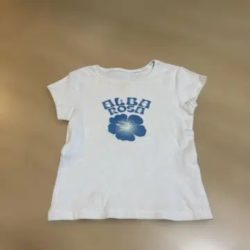 ALBA ROSA 반팔 T셔츠 화이트