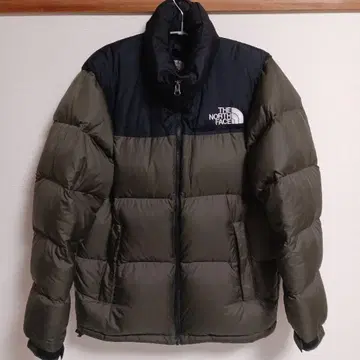 THE NORTH FACE 다운 자켓 L 사이즈 올리브/블랙