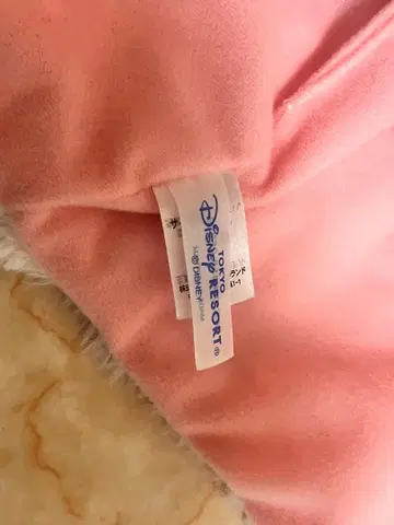 디즈니 파크 플리스 팬캡 핑크