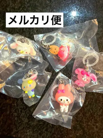 산리오 윳토메지루시 액세서리 인기 캐릭터 5개 세트