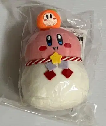 커비 눈사람 봉제 인형