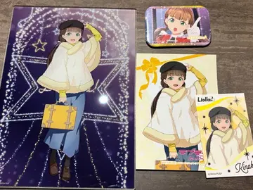 슈퍼스타 사쿠라코지 키나코 아크릴 스탠드 캔뱃지 브로마이드 카드 로프트