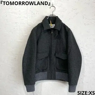 [ TOMORROWLAND ] 울 캐시미어 블루종 그레이 XS