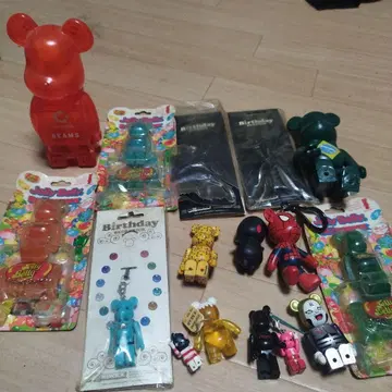 곰 피규어 세트 7개