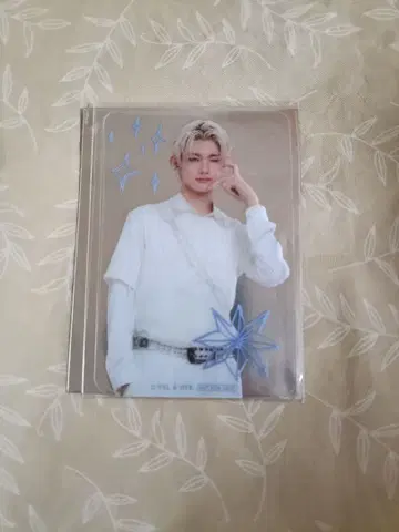 &TEAM 카페 JO 평일 특전 클리어 카드