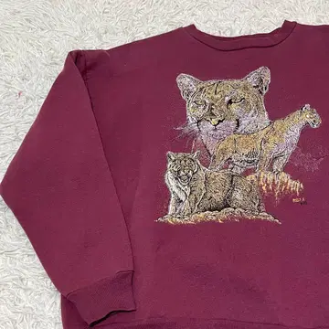 CARTERS 구제 맨투맨 캐나다제 1993 애니멀