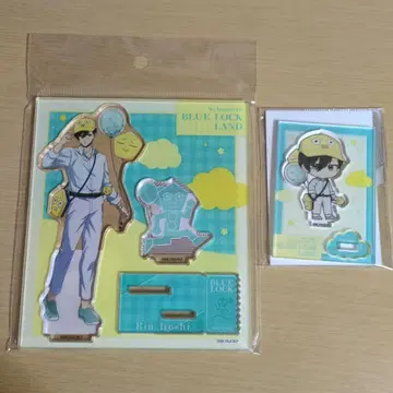 블루 록 아크릴 스탠드 이토시 린 블루록랜드