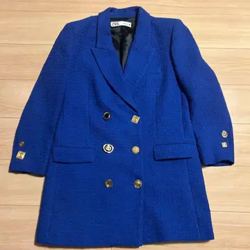 ZARA 테일러드 자켓 XL 파랑