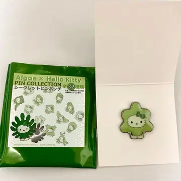 오사카 간사이 만박 일본관 조 키티 핀 배지 삼각 겹쳐진 규조류