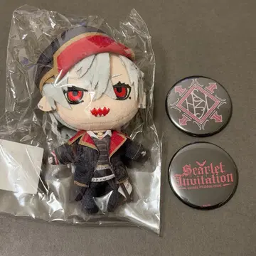 쿠츠하 봉제 인형 캔뱃지 세트