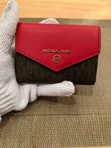 MICHAEL KORS 키케이스 레드/블랙