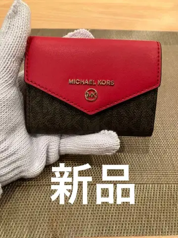 MICHAEL KORS 키케이스 레드/블랙