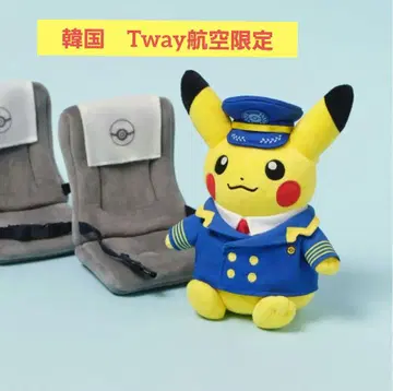 Tway 한정판 포켓몬 콜라보 봉제 인형 한국 한정판 피카츄