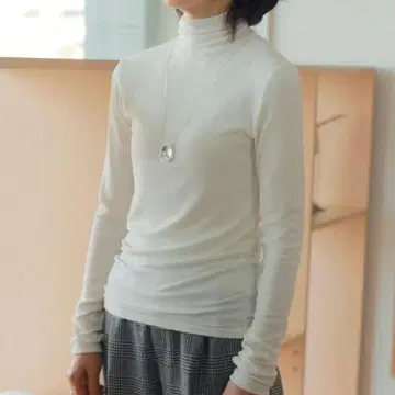 마이카&딜 골지 터틀넥