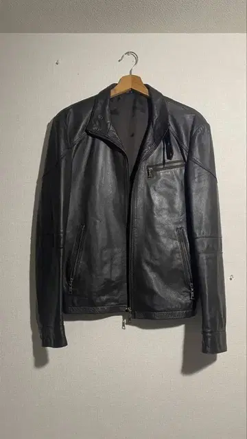 남성용 양가죽 가죽 자켓 브라운 새상품급