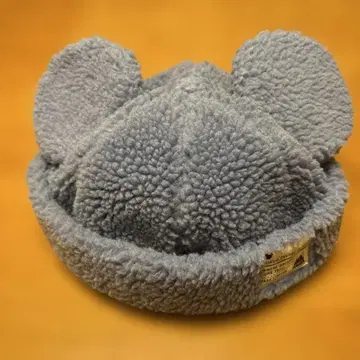 미키마우스 귀달린 보아 모자