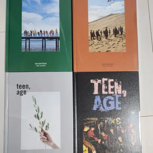 세븐틴 틴에이지 teen,age 박수 앨범 양도