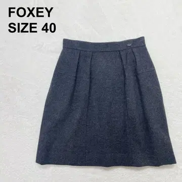 [새상품급] 폭시 캐시미어 혼방 턱 스커트 클래시컬 고급 청순 (362)