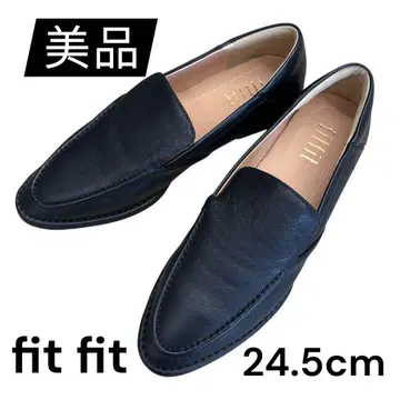[새상품급 fit fit 핏핏 가죽 로퍼 펌프스 24.5cm