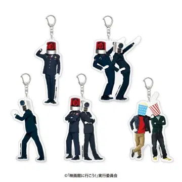 no more 영화 도둑 아크릴 키링 전 5종 세트