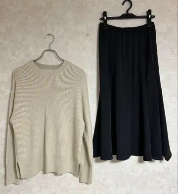 미라 오웬 니트 스커트 셋업 Mila Owen