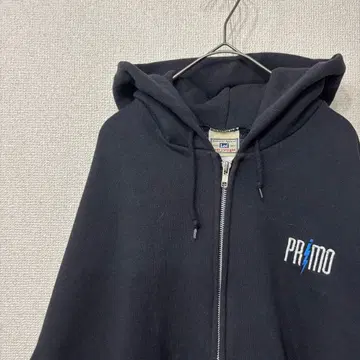 Lee 후드티 맨투맨 지퍼 자수 로고 미국 빈티지 의류 L 3415