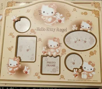 헬로키티 사진 프레임 세피아 엔젤키티