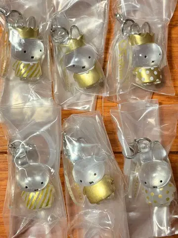 miffy 70th 메지루시 액세서리 전 6종 컴플리트 세트