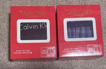 캘빈클라인 남성용 팬츠 블랙 파랑