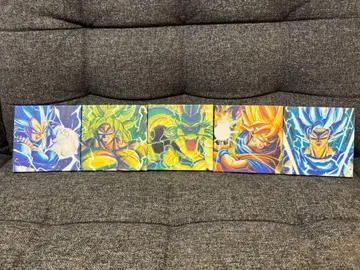 드래곤볼 캔버스 보드 5장 세트