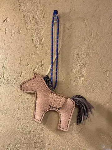 TV에서 소개된 [행운을 부르는 가죽 호스 참]