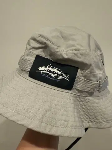 DRT 피쉬본 로고 버킷 햇