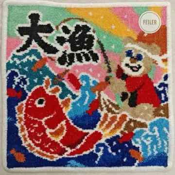 페이러 손수건 미사용 새상품 타이료니코니코마루