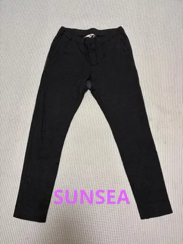 sunsea 남성 바지 2 블랙 겨울용