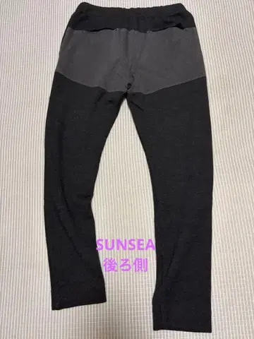 sunsea 남성 바지 2 블랙 겨울용