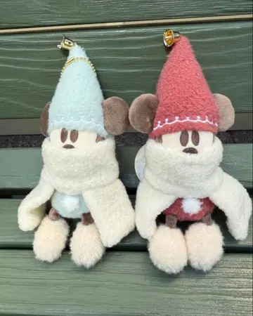 2025 릴린린 인형 배지 디즈니 크리스마스 2종