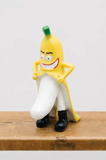 유니크 바나나 피규어 입상 인테리어