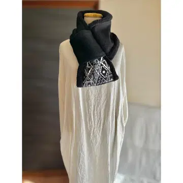 [ 머플러 타입 ] symphony 탬버린 넥워머 미나 원단 사용