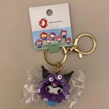 [ 새상품/익명 배송 ] 쿠로미 키링 먁먁산리오 콜라보 EXPO 만박