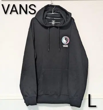 [ 새상품급 ] t&c surf 콜라보 VANS 후드티 블랙 L 후디