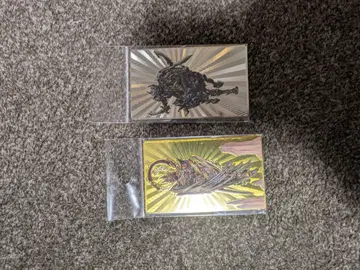 아랑화전 황금기사 & 은아기사 부적 카드 2매 세트