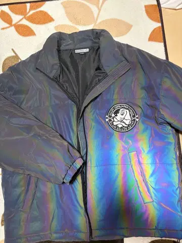 GALFY 다운 자켓 레인보우 컬러