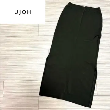 Ujoh 우죠 롱 스커트 슬릿 레이온 3