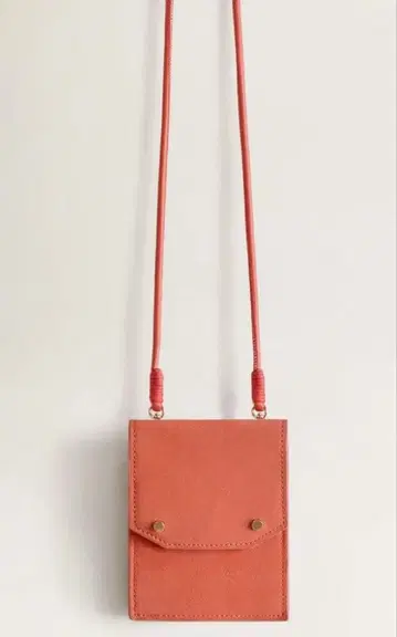 mango 핸드백 파스텔 오렌지