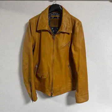 레어 TMT 천연 가죽 라이더스 XL 카멜