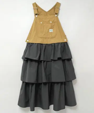 RNA 오버롤 티어드 원피스